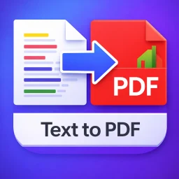 Biểu tượng Text to PDF Converter